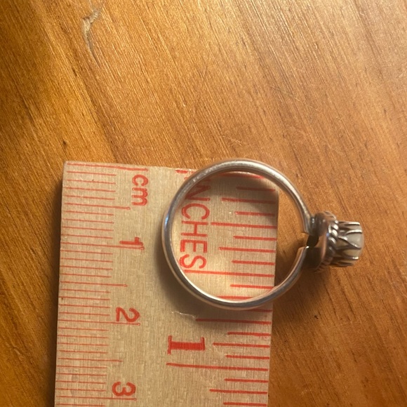 Pearl and sterling silver ring - Picture 9 of 9